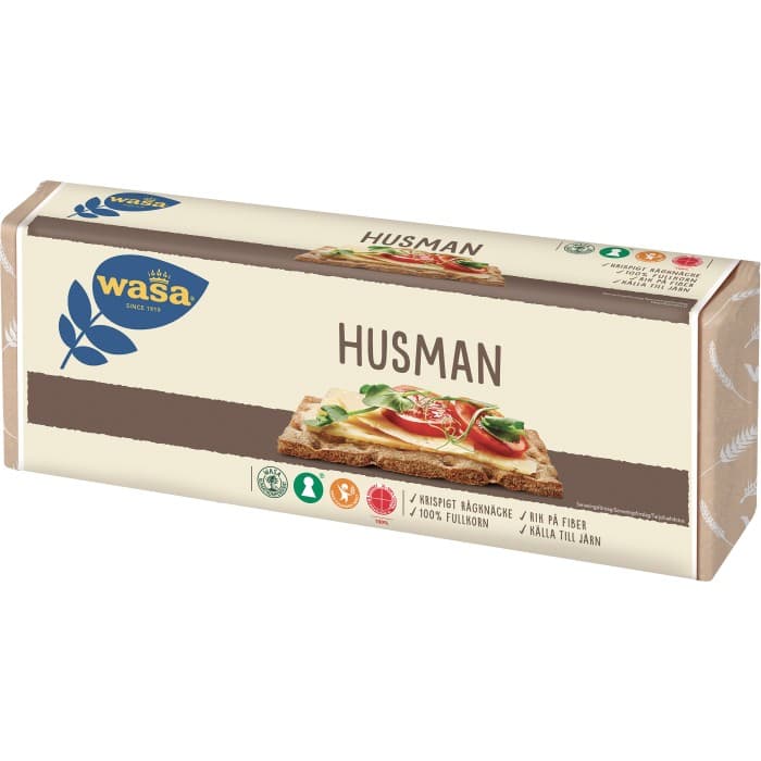 Wasa Husman Knäckebröd 520g från Wasa – köp hos Delitea