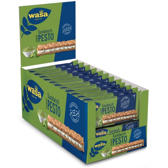 Wasa Sandwich Pesto 24x37g från Wasa – köp hos Delitea