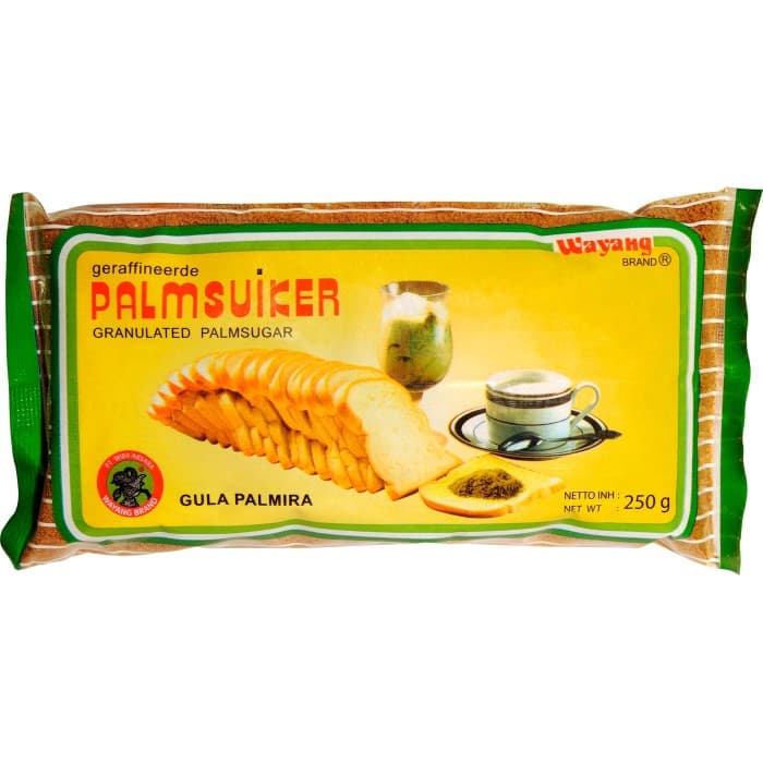 Wayang Brand Palmsocker Strö 250g