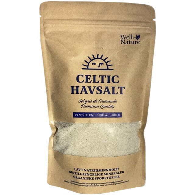 Well by Nature Celtic Havssalt Fint 400g från Well by Nature – köp hos Delitea