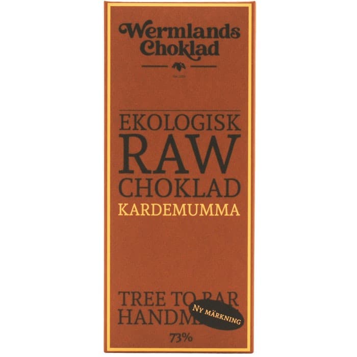 Wermlands Choklad RAW Kardemumma EKO 50g – från Wermlands Choklad – 59 kr – hos Delitea