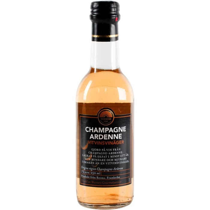 Werners Champagne Ardenne Vitvinsvinäger 250ml – från Werners – 45 kr – hos Delitea