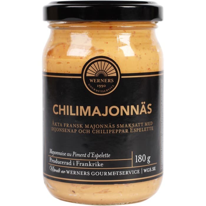 Werners Chilimajonnäs 180g