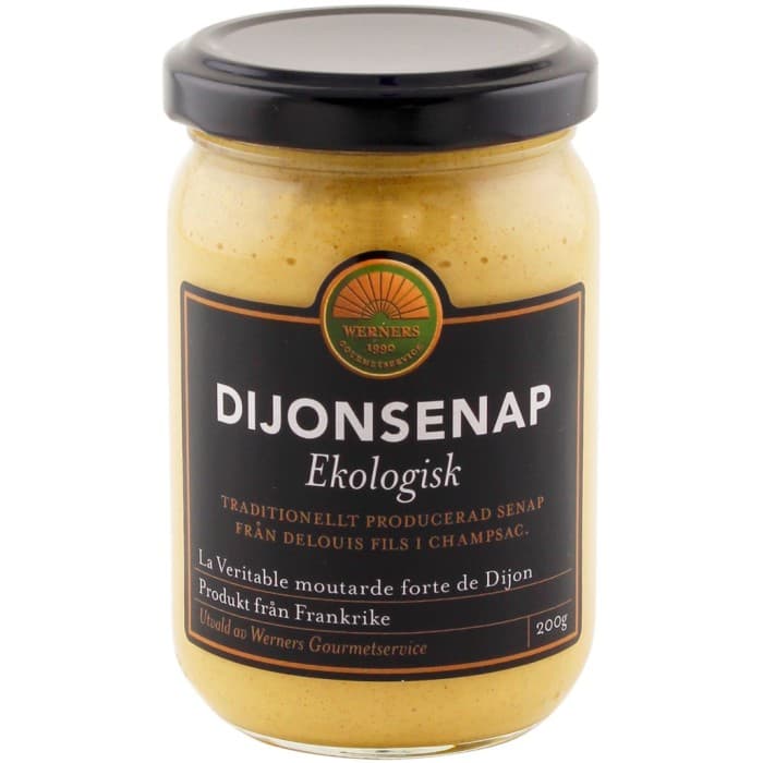 Werners Dijonsenap Eko 200g från Werners – köp hos Delitea