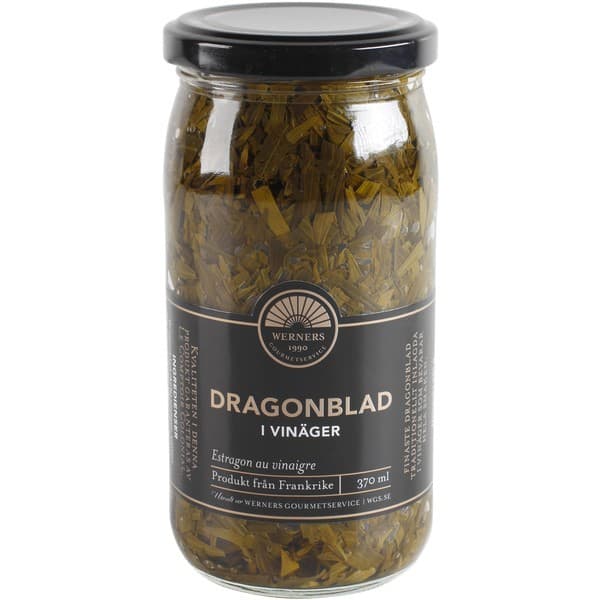 Werners Dragonblad i Vinäger 160g – från Werners – 129 kr – hos Delitea