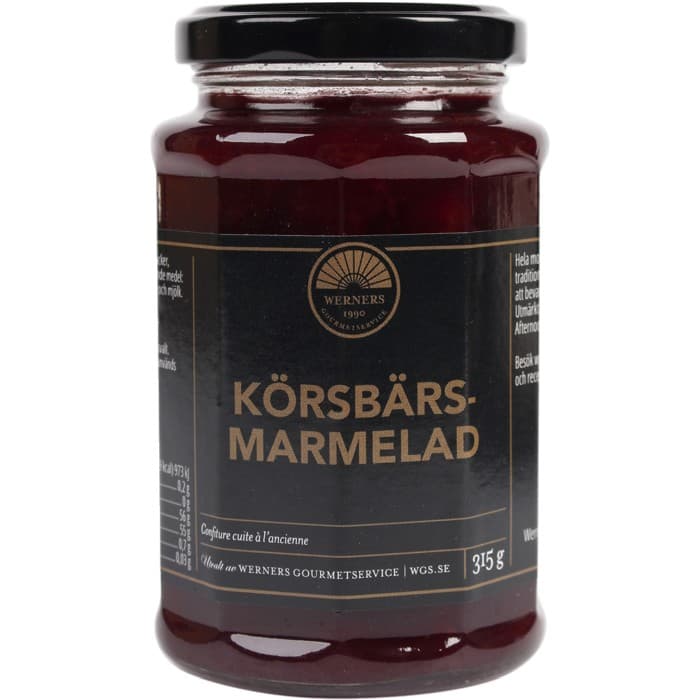 Werners Körsbärsmarmelad 315g – från Werners – 89 kr – hos Delitea