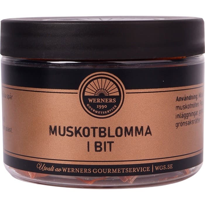 Werners Muskotblomma i bit 20g – från Werners – 47 kr – hos Delitea