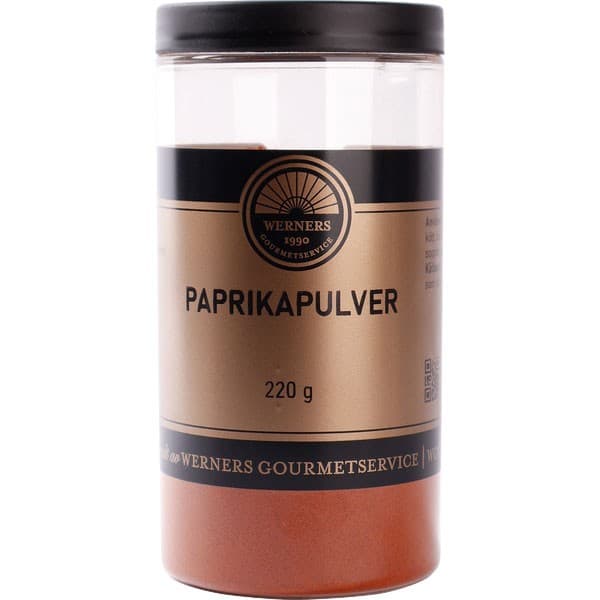 Werners Paprikapulver 220g – från Werners – 75 kr – hos Delitea