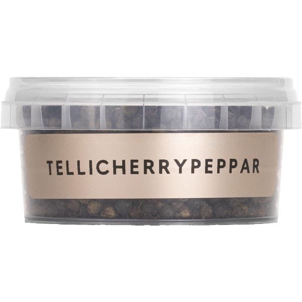 Werners Tellicherrypeppar Hel 65g – från Werners – 70 kr – hos Delitea