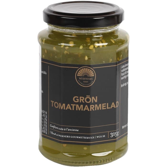Werners Tomatmarmelad Grön 315g – från Werners – 89 kr – hos Delitea