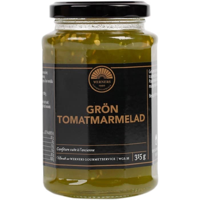 Werners Tomatmarmelad Grön 315g - från Werners - 84 kr - hos Delitea