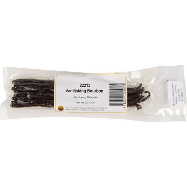 Werners Vaniljstång Bourbon 45g – från Werners – 419 kr – hos Delitea
