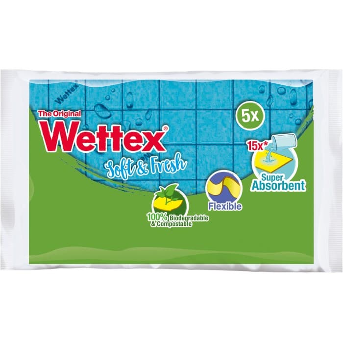 Wettex Soft & Fresh 5st – 30 kr – hos Delitea