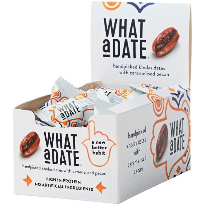 What a Date Pecan 30-pack – från What a Date – 330 kr – hos Delitea