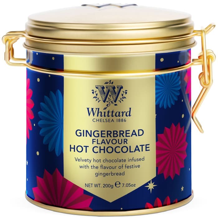 Whittard Hot Chocolate Gingerbread i Plåtburk 200g