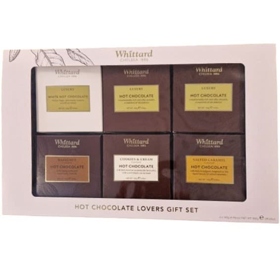 Whittard Hot Chocolate Lovers Gift Set 840g