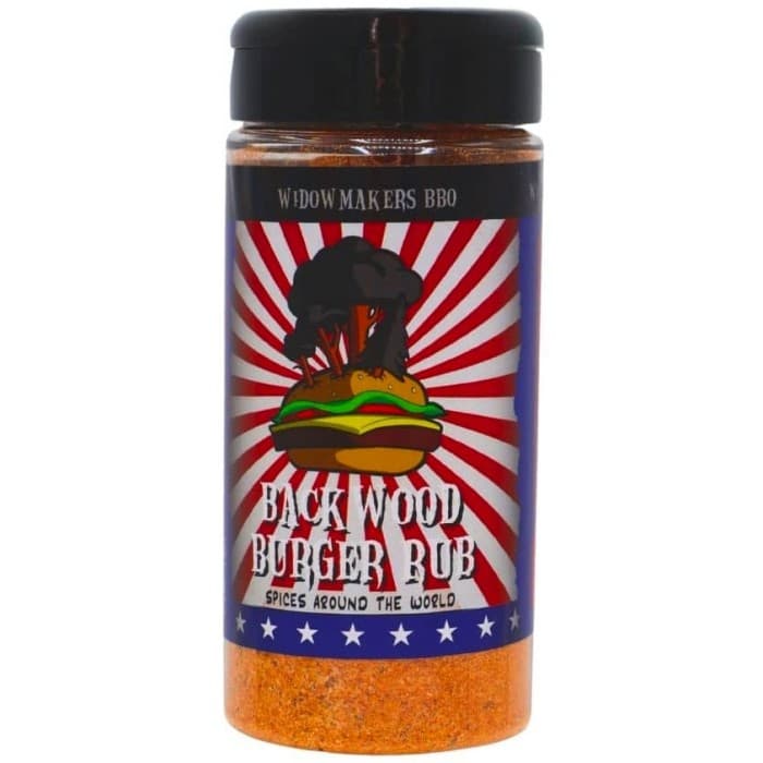 Widowmakers BBQ Backwood Burger Rub 265g – från Widowmakers BBQ – 160 kr – hos Delitea