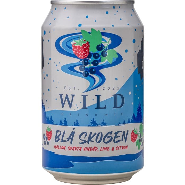 Wild Mix Blå Skogen Drinkmix 33cl – från Wild Mix – 25 kr – hos Delitea