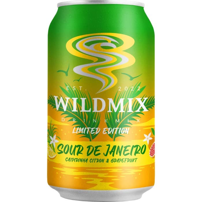 Wild Mix Sour de Janeiro Drinkmixer 33cl – från Wild Mix – 25 kr – hos Delitea