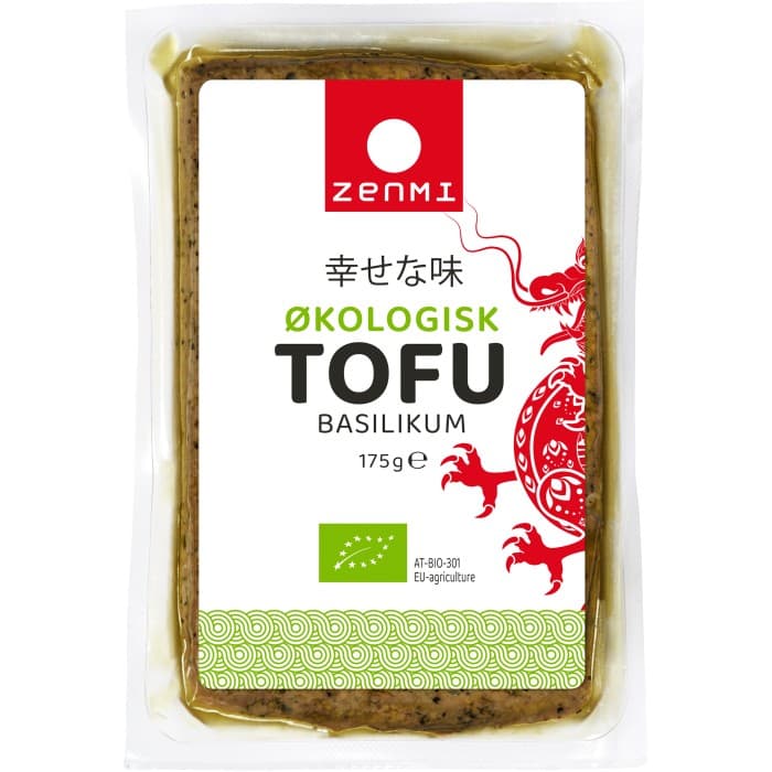 Zenmi Tofu med Basilika EKO 175g från Zenmi – köp hos Delitea