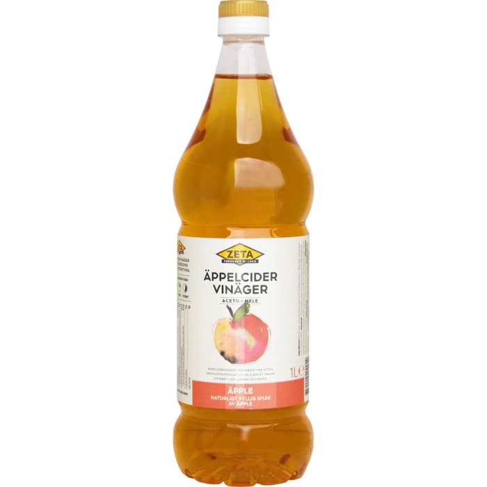 Zeta Äppelcidervinäger 1L – från Zeta – 39 kr – hos Delitea