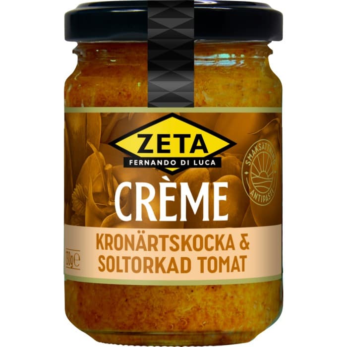 Zeta Crème Kronärtskocka & Soltorkad Tomat 130g
