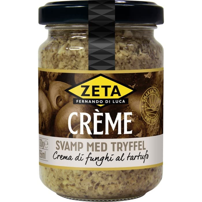 Zeta Crème Svamp med Tryffel 130g – från Zeta – 46 kr – hos Delitea