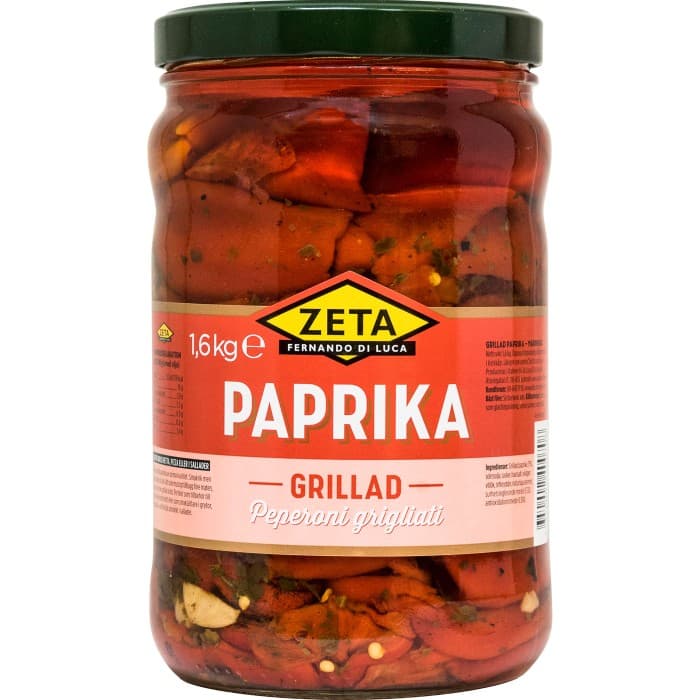 Zeta Grillad Paprika 1.6kg – från Zeta – 149 kr – hos Delitea
