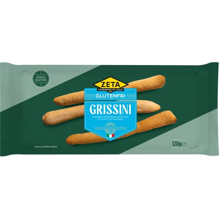 Zeta Grissini Glutenfri 120g