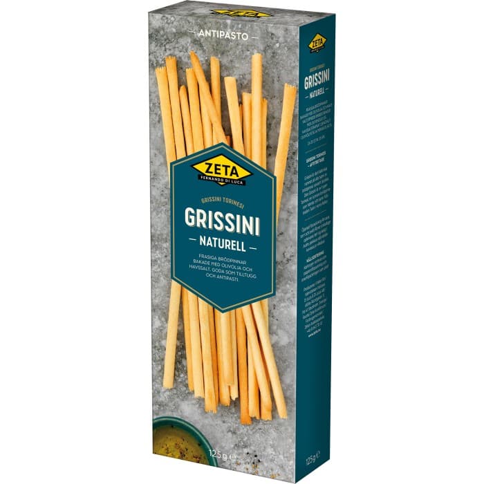 Zeta Grissini Naturell 125g