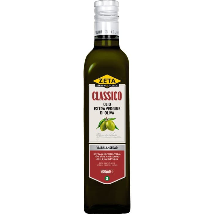 Zeta Olivolja Classico Extra Virgin 500ml – från Zeta – 95 kr – hos Delitea