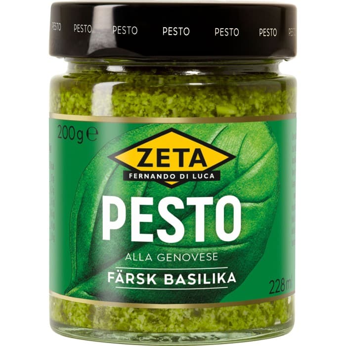 Zeta Pesto alla Genovese 200g – från Zeta – 43 kr – hos Delitea