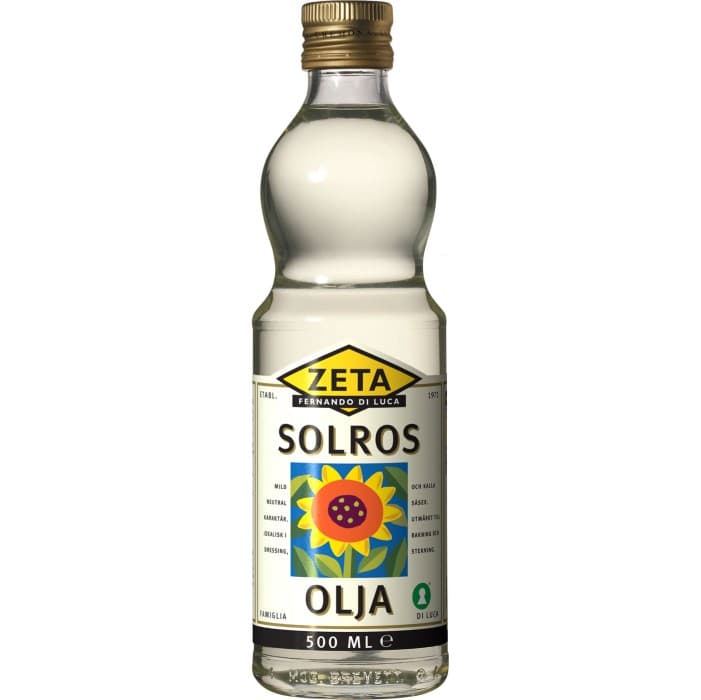 Zeta Solrosolja 500ml
