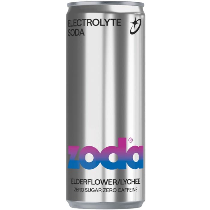 Zoda Elderflower & Lychee Läsk 330ml – från Zoda – 23 kr – hos Delitea