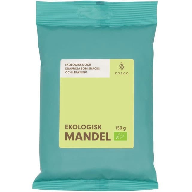 Zoeco Mandel Ekologisk 150g – från Zoeco – 35 kr – hos Delitea