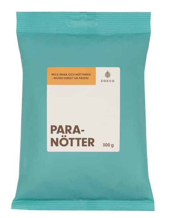 Zoeco Paranötter 300 g – från Zoeco – 122 kr – hos Delitea