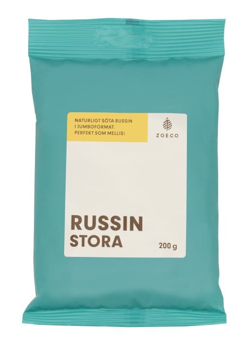 Zoeco Russin Stora 200 g – från Zoeco – 18 kr – hos Delitea