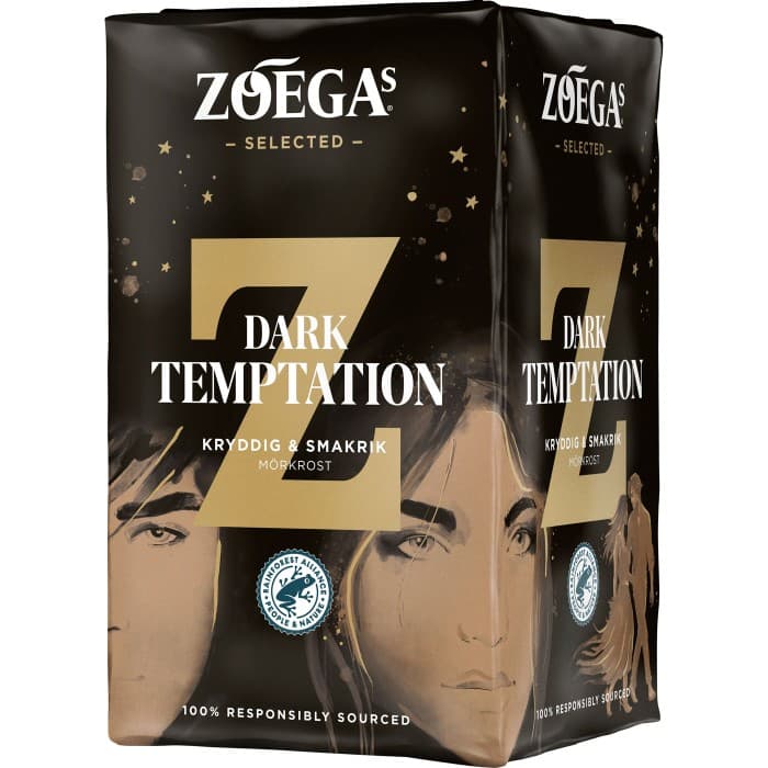 Zoégas Kaffe Dark Temptation 450g – från ZOÉGAS – 84 kr – hos Delitea