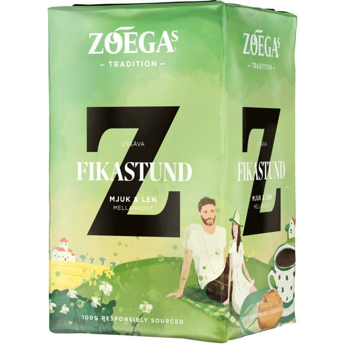 ZOÉGAS Fikastund Mellanrost Kaffe 450g – från ZOÉGAS – 83 kr – hos Delitea