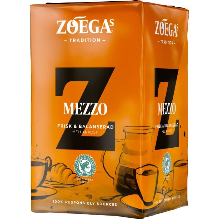 Zoégas Kaffe Mezzo 450g – från ZOÉGAS – 84 kr – hos Delitea