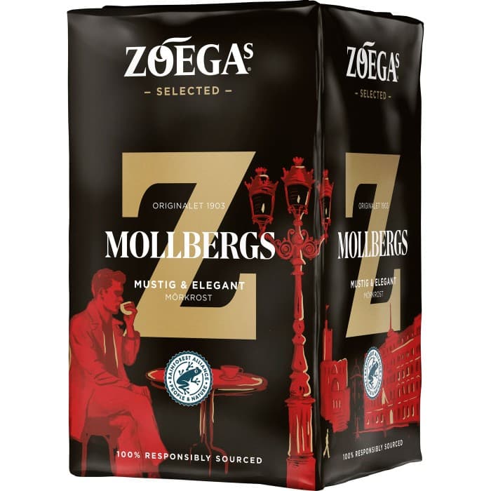 Zoégas Kaffe Mollbergs Blandning 450g från ZOÉGAS – köp hos Delitea
