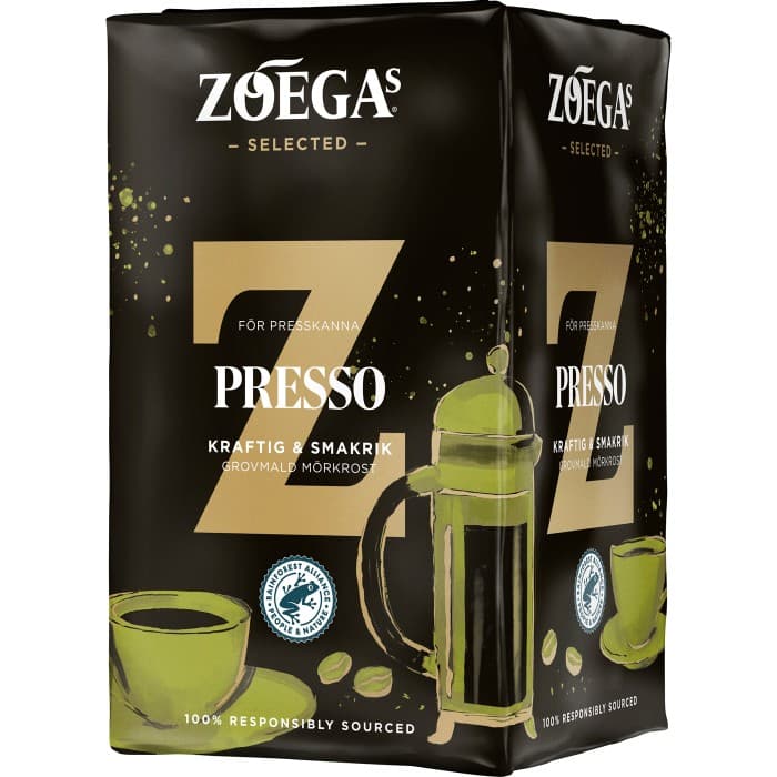 Zoégas Kaffe Presso 450g från ZOÉGAS – köp hos Delitea