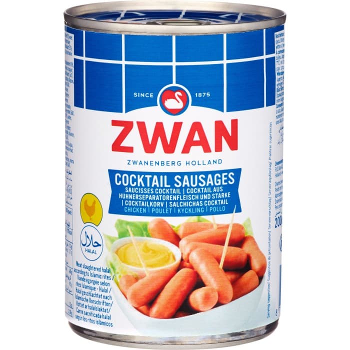 Zwan Kyckling Cocktailkorv 200g
