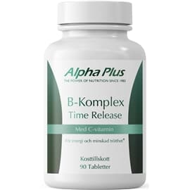 Alpha Plus B-komplex Time Release 90 tabletter från Alpha Plus - köp hos Shopping4net