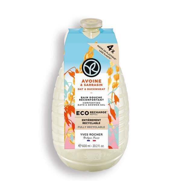 Eco-refill Havre & bovete Duschgel från Yves Rocher - köp hos Yves Rocher