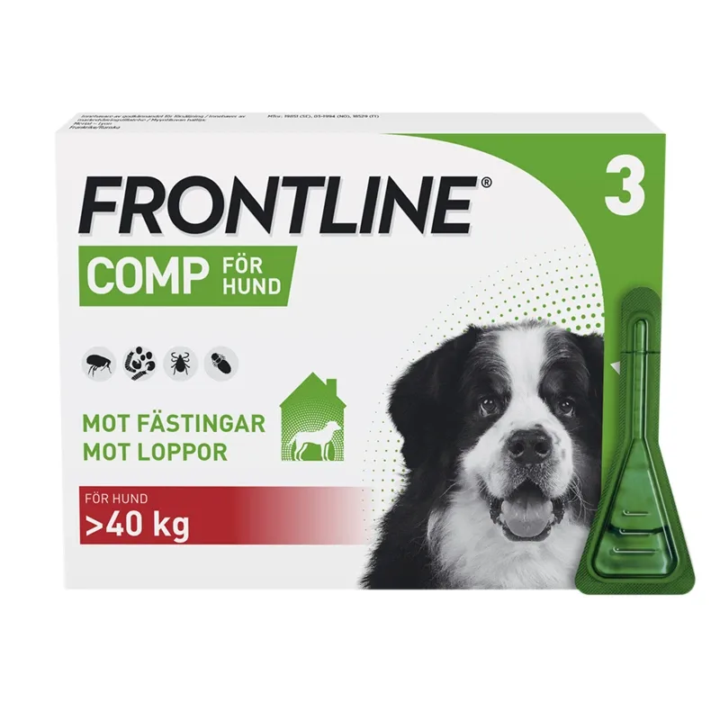 Frontline Comp Spot-on lösning för stor hund 402 mg/361,8 mg 3 x 4,02 ml från Frontline – köp hos Apotek Hjärtat