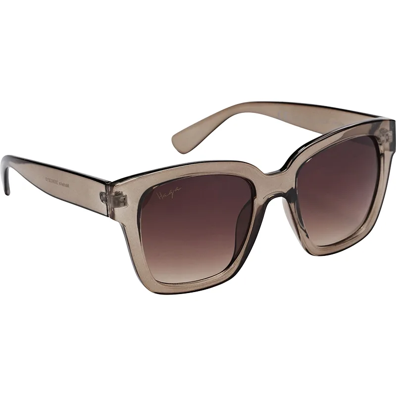 Haga Eyewear Solglasögon Marbella Transparent Khaki Brown Gradient lens från Haga Optik – köp hos Apotek Hjärtat