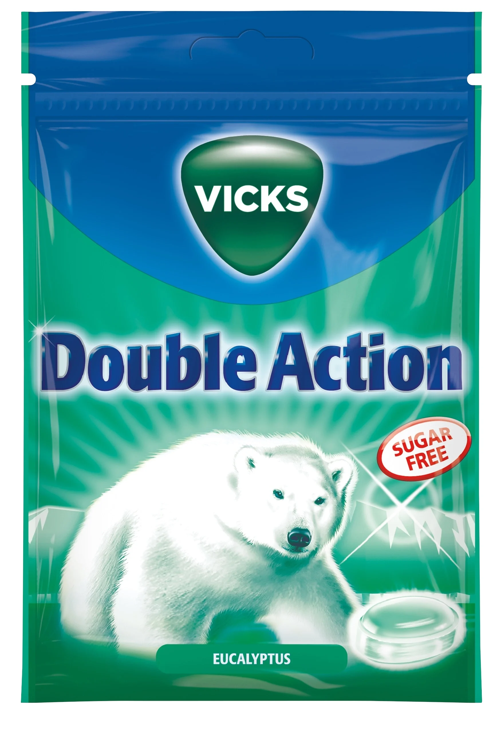 Vicks Double Action Sugar Free 72 g från Vicks – köp hos Apotek Hjärtat