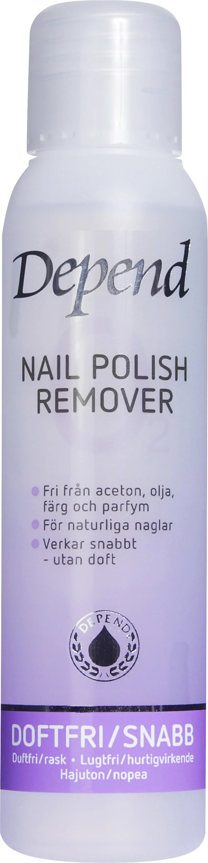Depend O2 Remover Lila 100 ml från Depend - köp hos Apotek Hjärtat