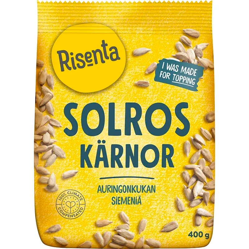 Risenta Solroskärnor 400 g från Risenta – köp hos Apotek Hjärtat